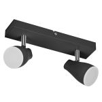 Ledvance LED Decor Spot Plast  Sort 8W 420lm - 827 Ekstra Varm Hvid | Dæmpbar