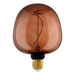 Eglo LED Globe E27 Filament Guld 4W 40lm - 820 Ekstra Varm Hvid | Dæmpbar - Erstatter 15W