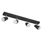 Ledvance LED Decor Spot Plast  Sort 17W 840lm - 827 Ekstra Varm Hvid | Dæmpbar